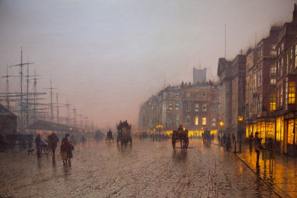 Liverpool from Wapping by John Atkinson Grimshaw
